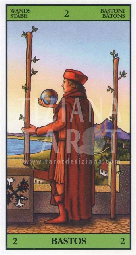 dos de bastos tarot|Dos de Bastos en Tarot: Significados y Simbolismo